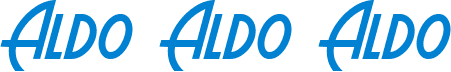 Aldo Aldo Aldo