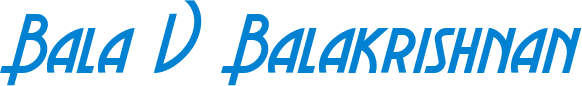 Bala V Balakrishnan