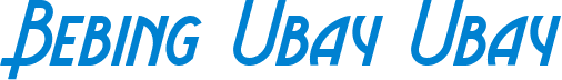 Bebing Ubay Ubay