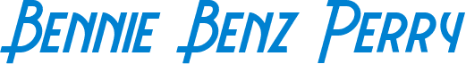Bennie Benz Perry