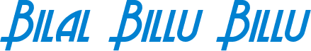Bilal Billu Billu