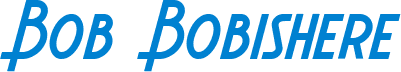 Bob Bobishere