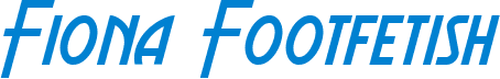 Fiona Footfetish