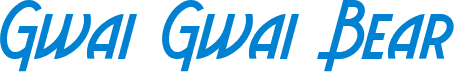Gwai Gwai Bear