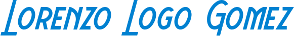 Lorenzo Logo Gomez