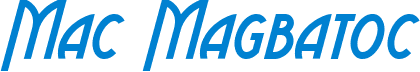 Mac Magbatoc