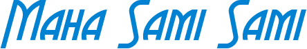 Maha Sami Sami