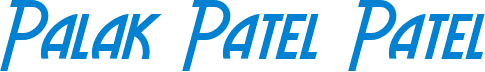 Palak Patel Patel