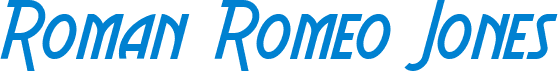 Roman Romeo Jones