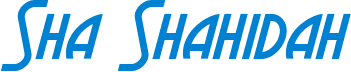 Sha Shahidah