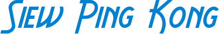 Siew Ping Kong