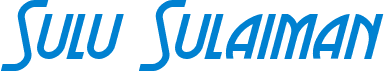 Sulu Sulaiman