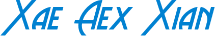 Xae Aex Xian